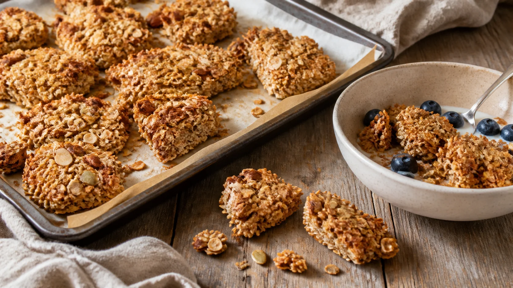 Le secret d’un granola en gros éclats