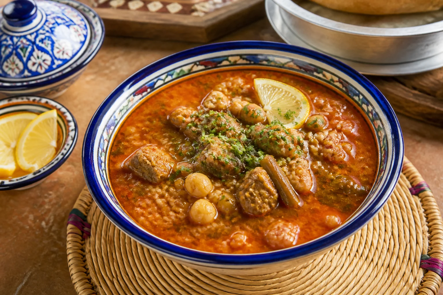 Chorba frik algérienne à l’agneau