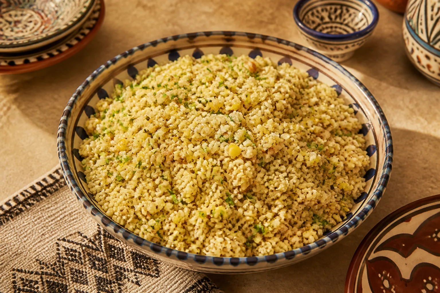 Couscous marocain aux cinq céréales